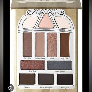 PRETTY VULGAR nightingale eyeshadow palette browns,black,shimmer EUC
